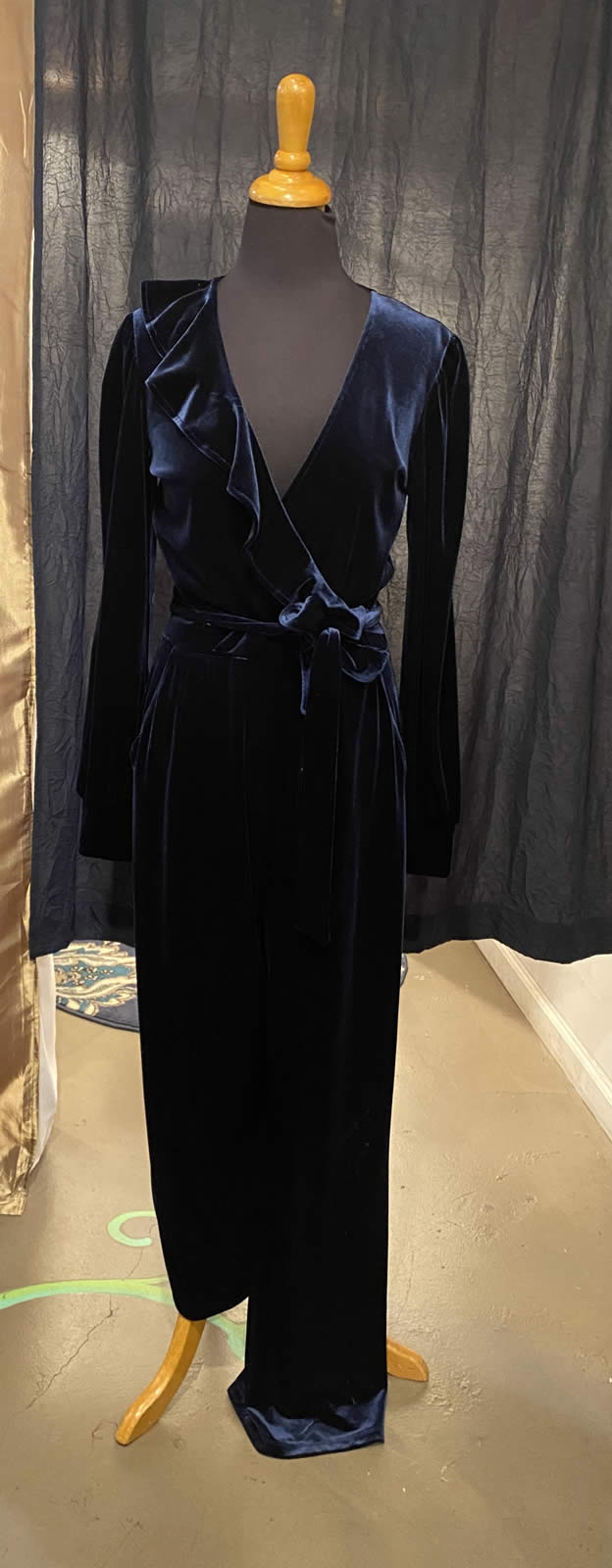 midnight velvet jumpsuits